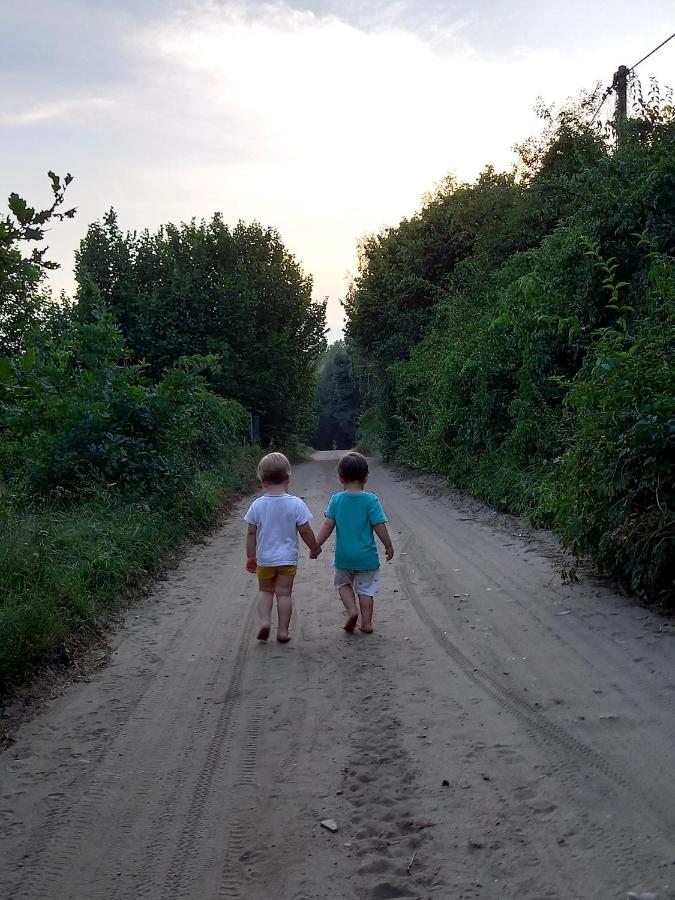 Kubusiowe Siedlisko - Rezerwat Przyrody Stawinoga Villa Luaran gambar